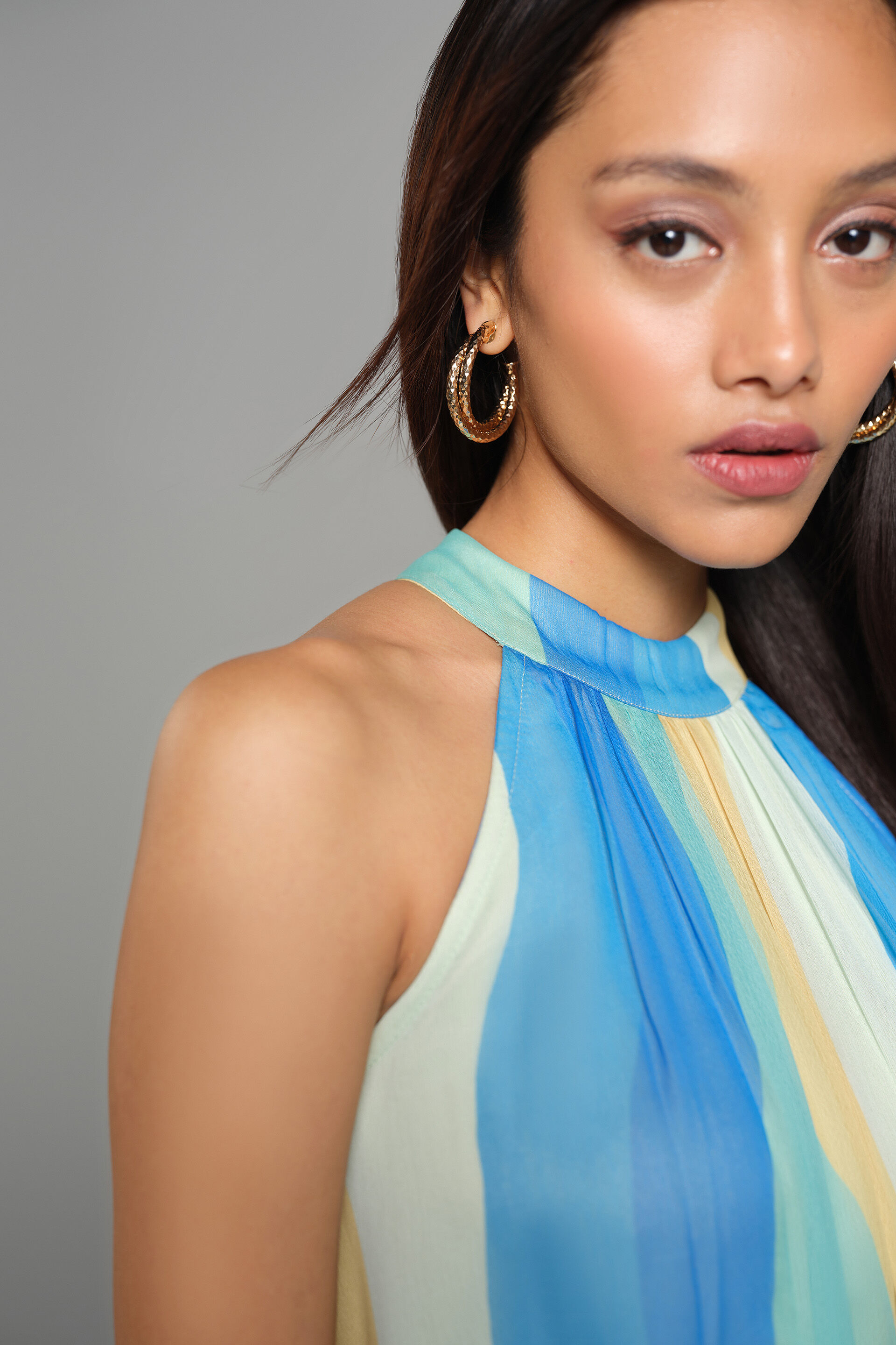 Beaming Blues Dress, Multi Color, image 6